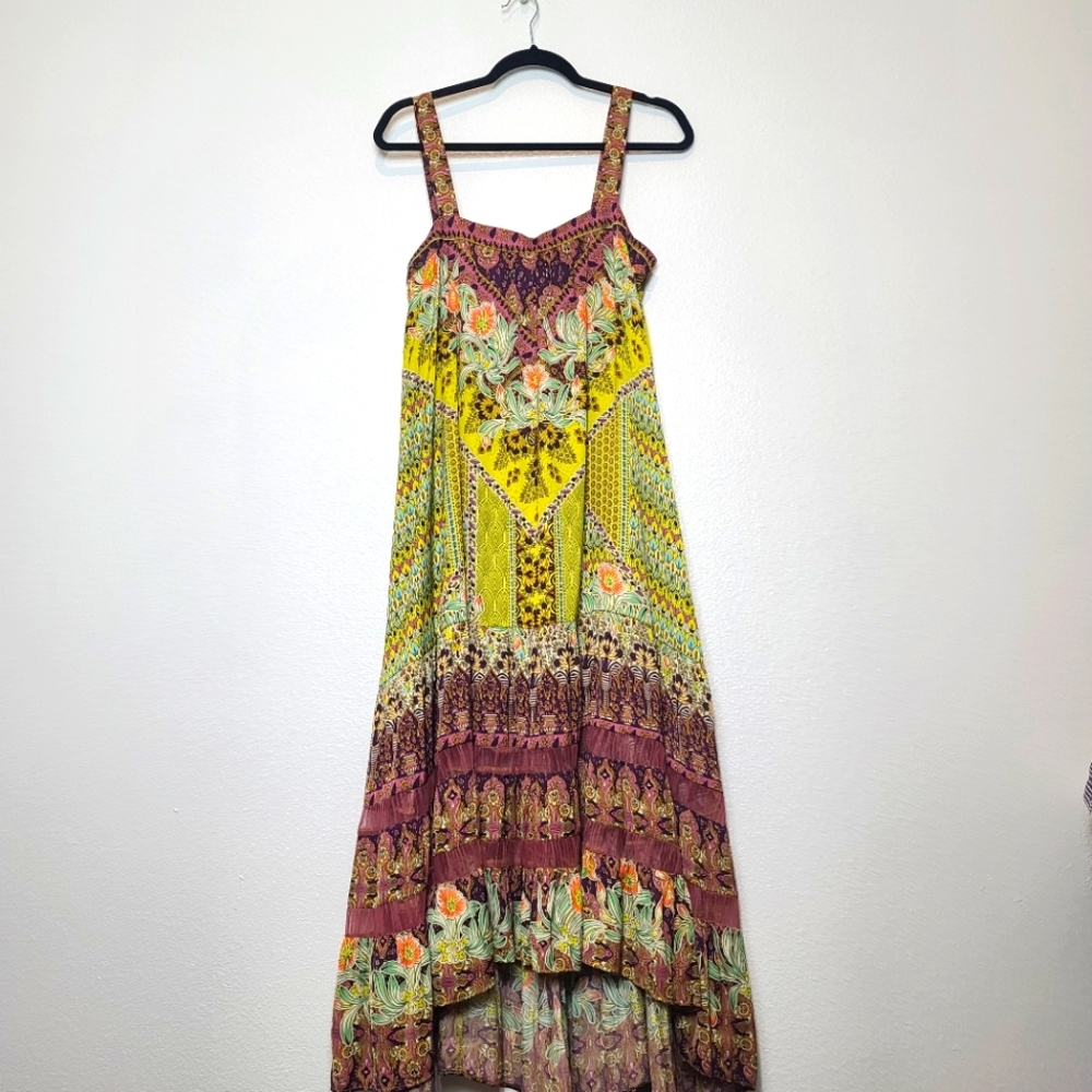 Anthropologie Lovett Tiered  Maxi Dress - Picture 5 of 11